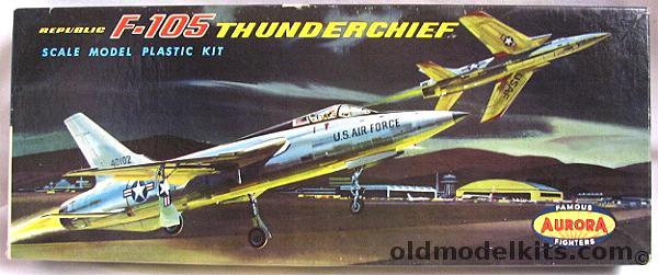 Aurora 1/78 F-105 Thunderchief, 123-98 plastic model kit